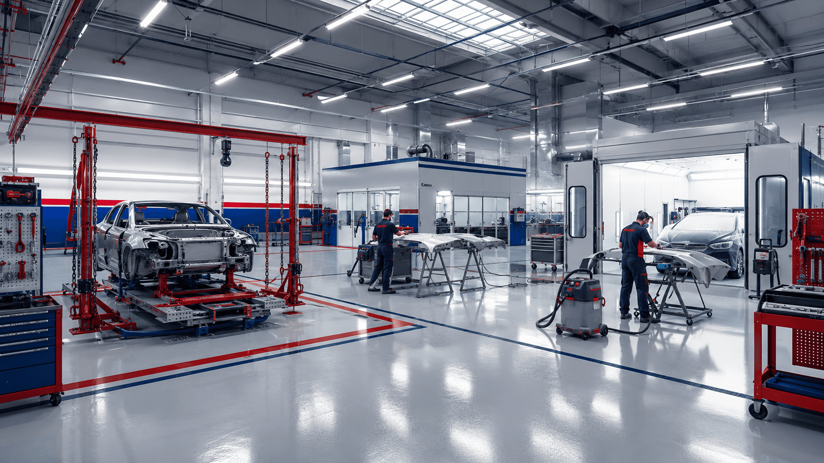 Vehicle Inspection Area