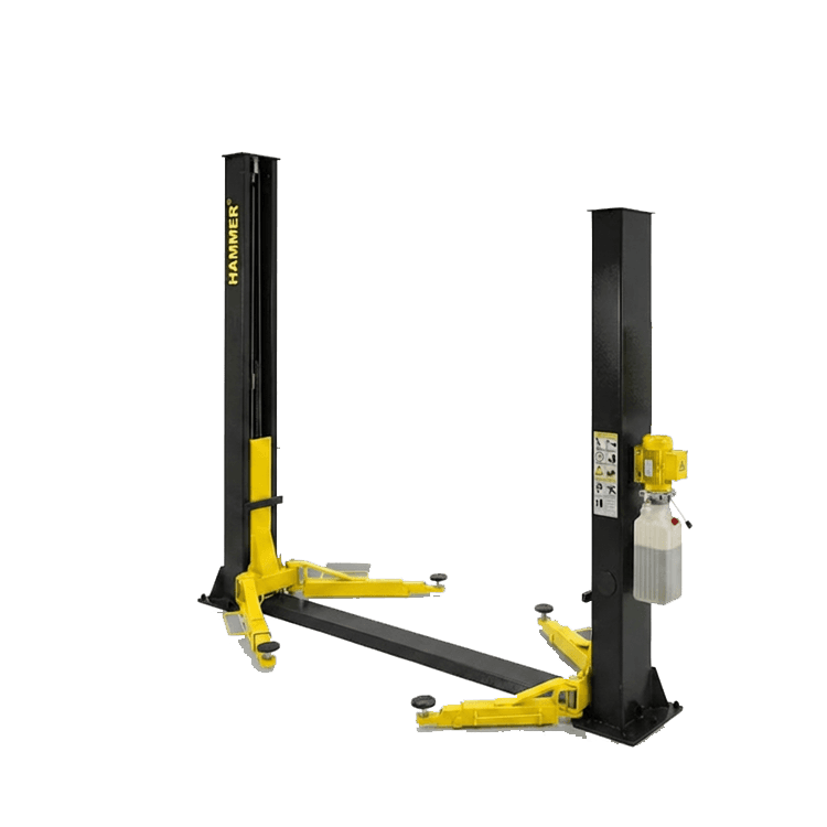 Hydraulic crane, bottom connection, 2 posts, 4 posts